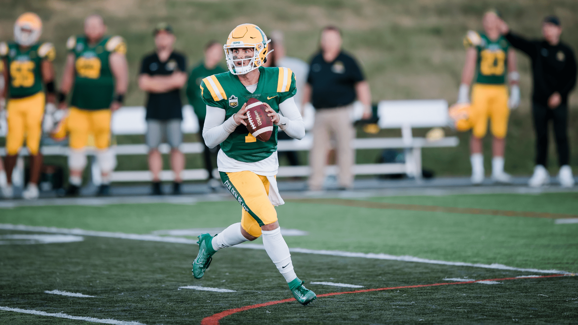 Eli Hitlinger the standout gunslinger from Alberta in Canada is one of the best USports players in the Country. Check out this exclusive interview.