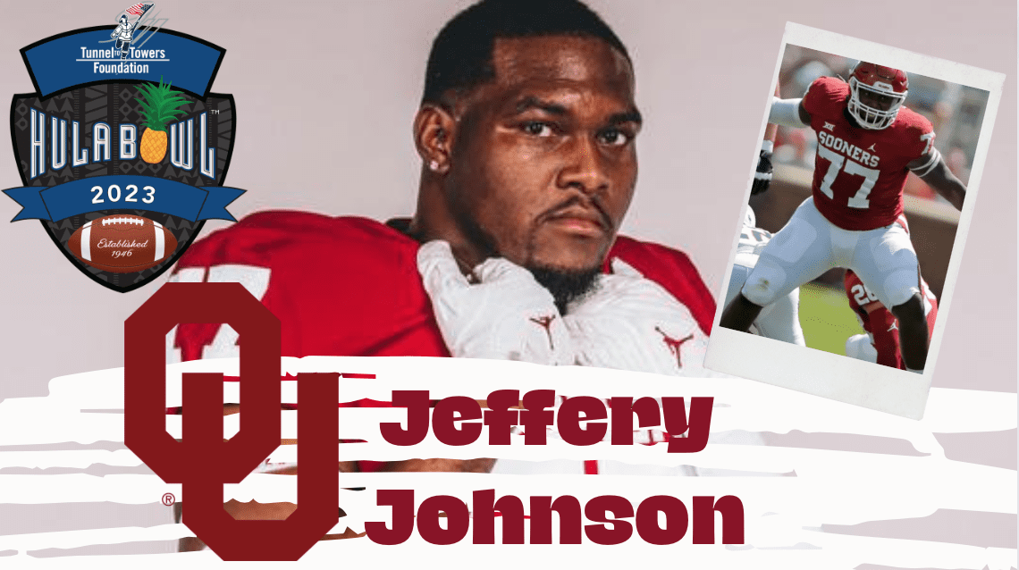 Jeffery Johnson the standout defensive lineman from Oklahoma recently sat down with Hula Bowl Assist Director of Scouting Jimmy Williams