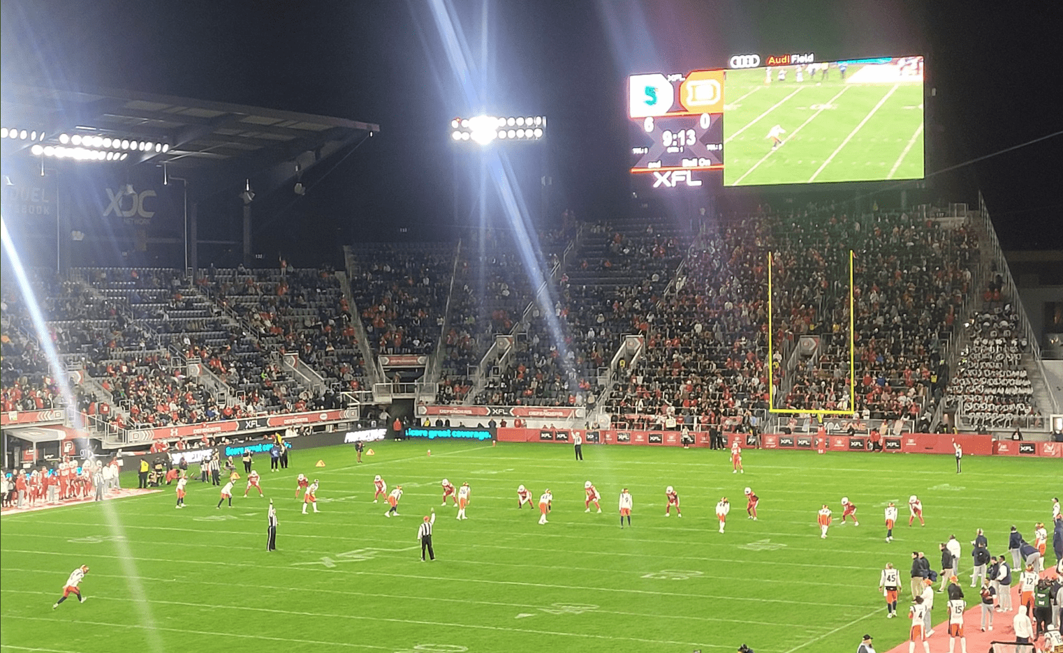 XFL Attendance: DC Defenders have some amazing fans | Security took the famous Beer Snake which causes an uproar