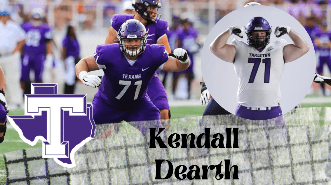 Tarleton State offensive lineman Kendall Dearth is a sleeper prospect in the 2023 NFL Draft with a mean streak.