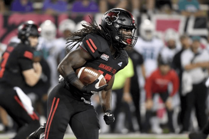 Te'Vailance Hunt the standout wide receiver from Arkansas State recently sat down with NFL Draft Diamonds owner Damond Talbot.