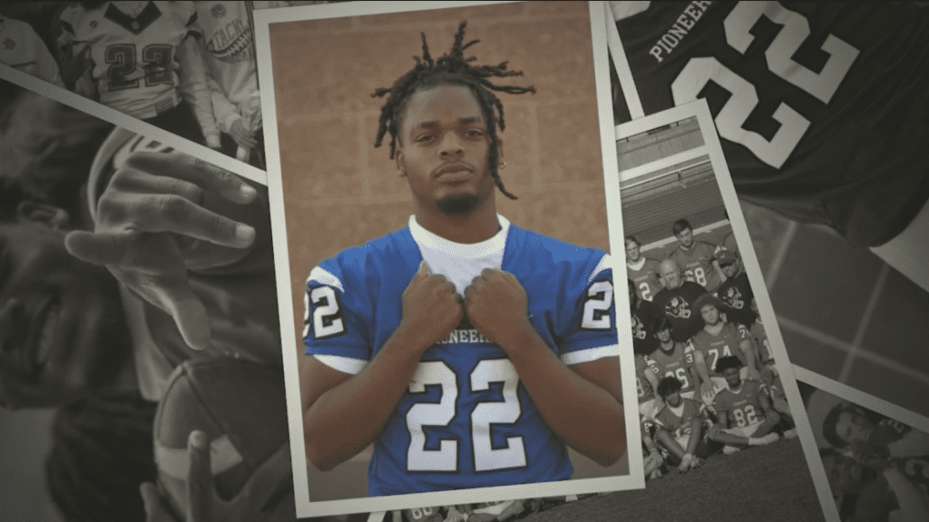 Kansas High School football player Eric Miller died from injuries suffered during a fight