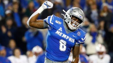 If you are looking for a linebacker that can shoot a gap, pick off a quarterback, and is not afraid of laying wood, then look no further than Xavier "Zay" Cullens at Memphis. The standout linebacker prospect should be a draft pick because of his versatility. I absolutely fell in love with his film.