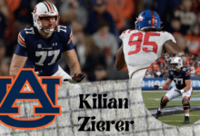 Auburn offensive lineman Kilian Zierer is a massive man with tons of starts for the Tigers. He recently sat down with NFL Draft Diamonds