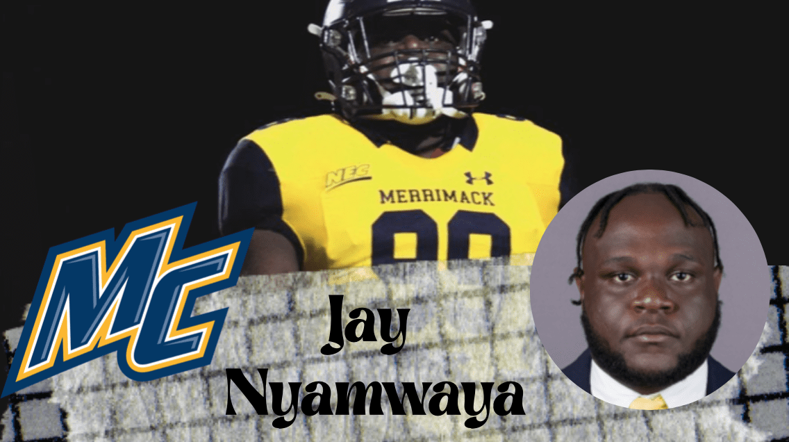 Jay Nyamwaya the massive defensive tackle from Merrimack College recently sat down with Jimmy Williams of NFL Draft Diamonds.