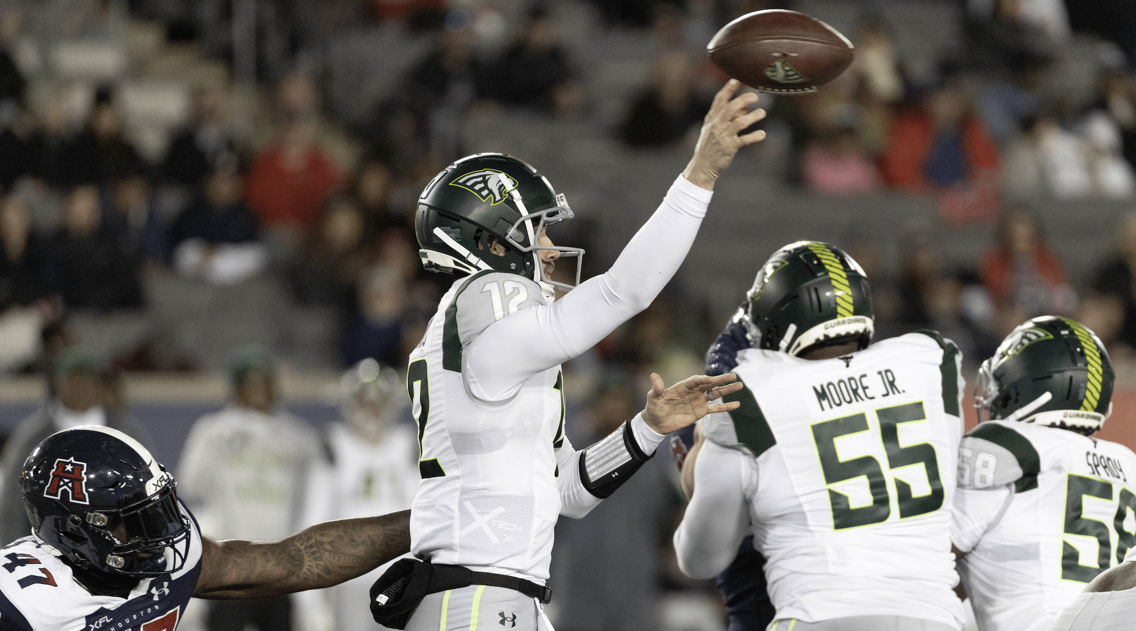 XFL QB comes back after being suspended for playbook probe and has the game of his life