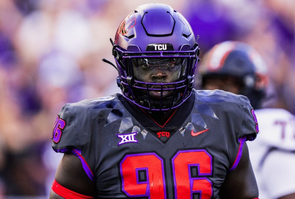 Lwal Uguak the massive defensive lineman from TCU recently sat down with NFL Draft Diamonds owner Damond Talbot. 