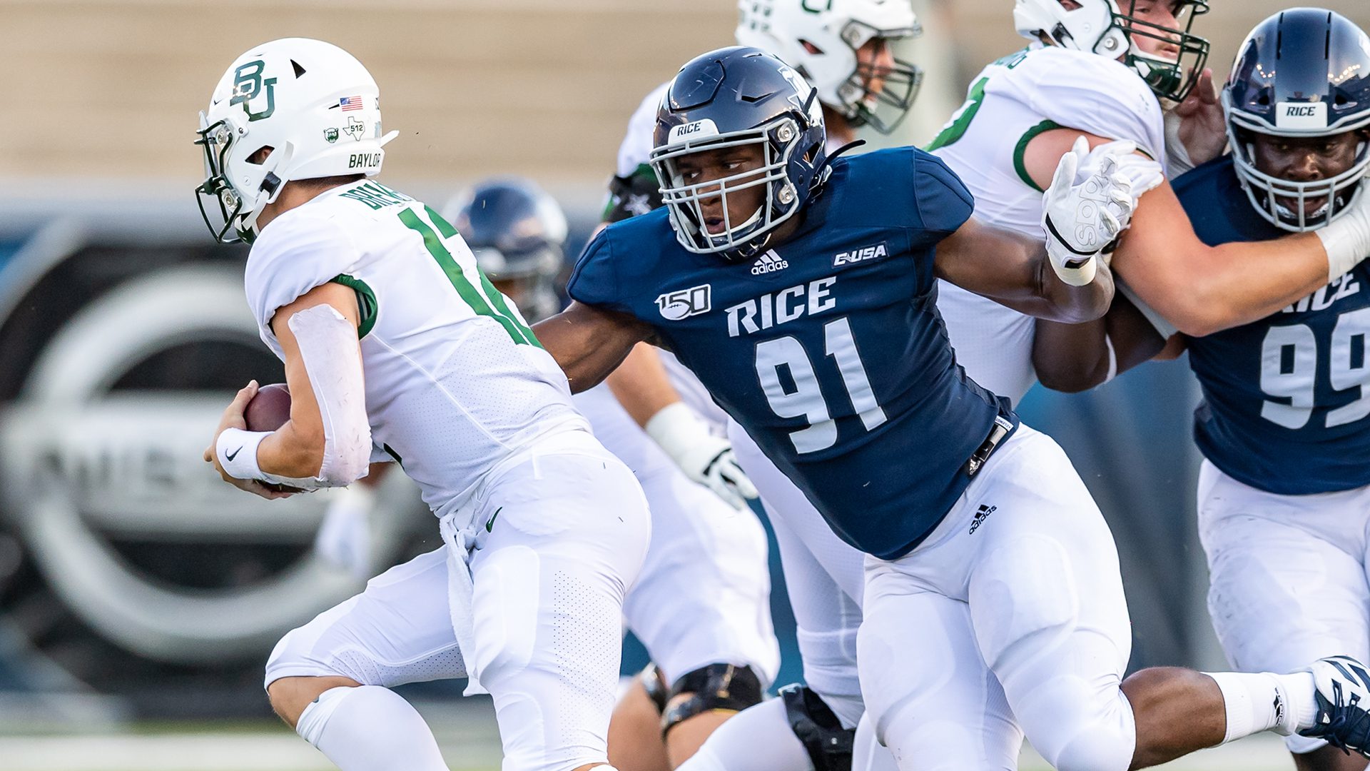 Ikenna Enechuwkwu the athletic defensive end from Rice recently sat down with NFL Draft Diamonds scout Justin Berendzen.