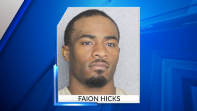 Denver Broncos cornerback Faion Hicks arrested in South Florida for possession of a firearm without a permit