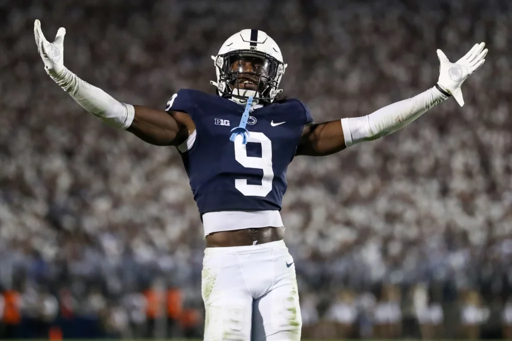 Penn State corner Joey Porter Jr., is seen as a potential first-round pick.  We break down the skill set he brings to the table here.