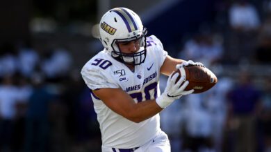 Drew Painter is a 6-foot-4, 247 Tight End prospect from James Madison University.