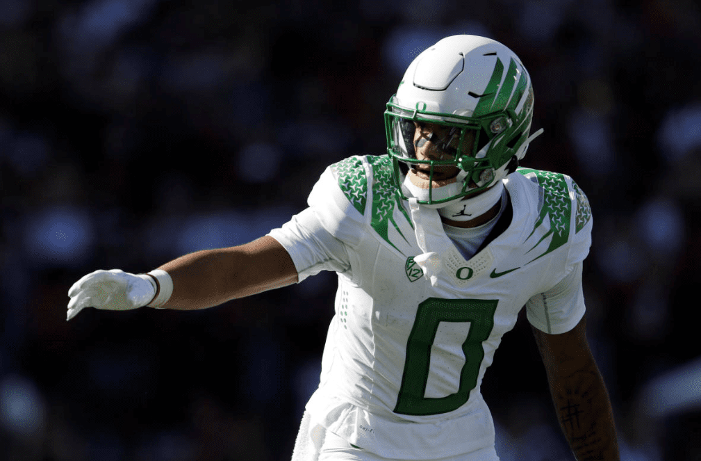 Oregon cornerback Christian Gonzalez is seen as a potential first-round pick.  We break down the skill set he brings to the table here.