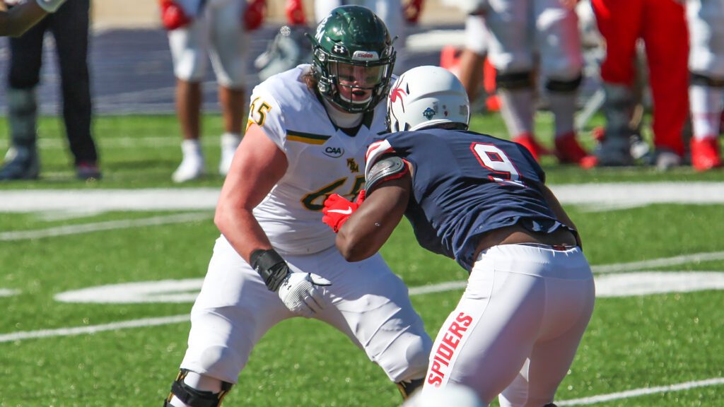 Colby Sorsdal is a 6-foot-5, 305-pound Offensive Tackle prospect from The College of William & Mary.