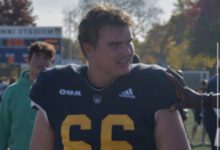 Owen Mueller the strong offensive tackle from the University of Windsor recently sat down with NFL Draft DIamonds owner Damond Talbot.