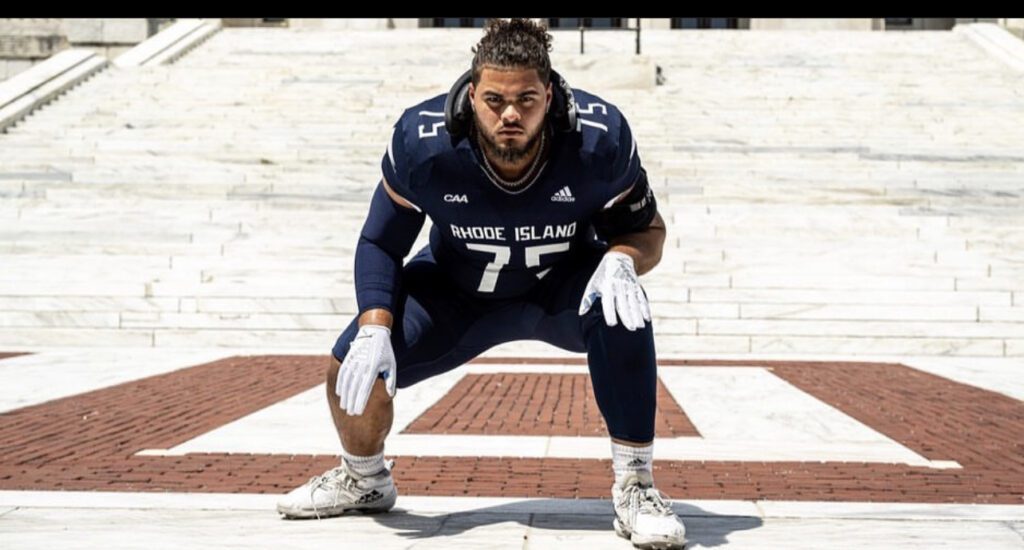 Nick Correia the massive offensive lineman from the University of Rhode Island recently sat down with NFL Draft Diamonds owner Damond Talbot.