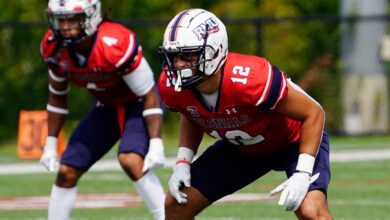 Joe Casale the play making linebacker from Robert Morris University recently sat down with NFL Draft Diamonds owner Damond Talbot.