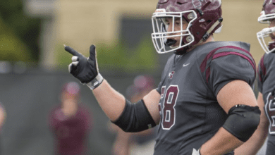 Taylor Burns the versatile offensive lineman from McMaster University recently sat down with NFL Draft Diamonds owner Damond Talbot