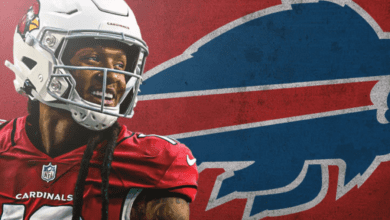 The Bills currently have the best odds to sign Wide Receiver DeAndre Hopkins
