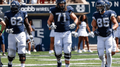 Valentin Senn the massivet offensive tackle from the University of Connecticut recently sat down with NFL Draft Diamonds owner Damond Talbot