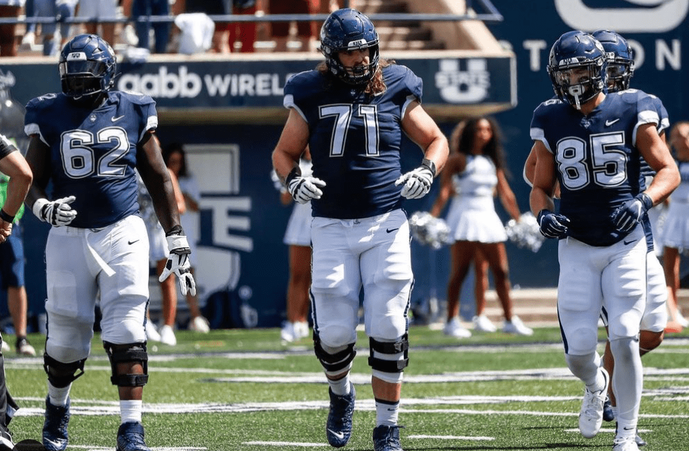 Valentin Senn the massivet offensive tackle from the University of Connecticut recently sat down with NFL Draft Diamonds owner Damond Talbot