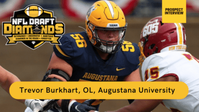 2024 NFL Draft Diamonds Prospect Interview: Trevor Burkhart, OL, Augustana University