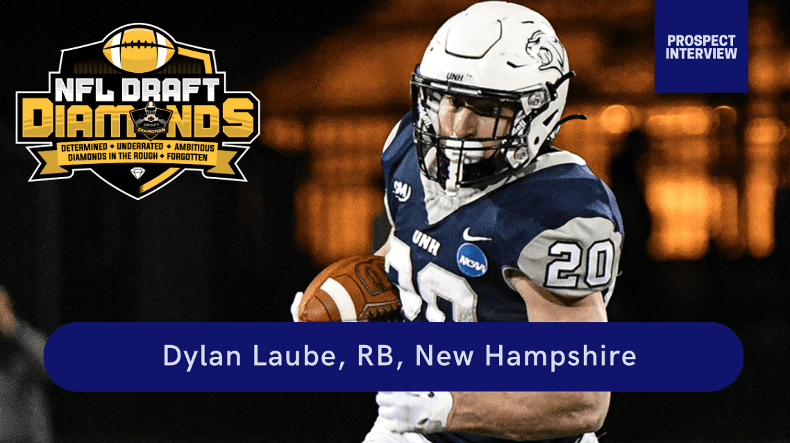 Meet 2024 NFL Draft Prospect Dylan Laube, RB, New Hampshire