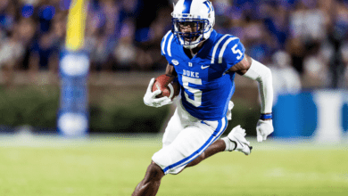 Jalon Calhoun is a quick athlete who uses his explosiveness to get open on routes as well as evade opponents as a return specialist. Hula Bowl scout Jake Kernen breaks down Calhoun as an NFL Prospect in his report.
