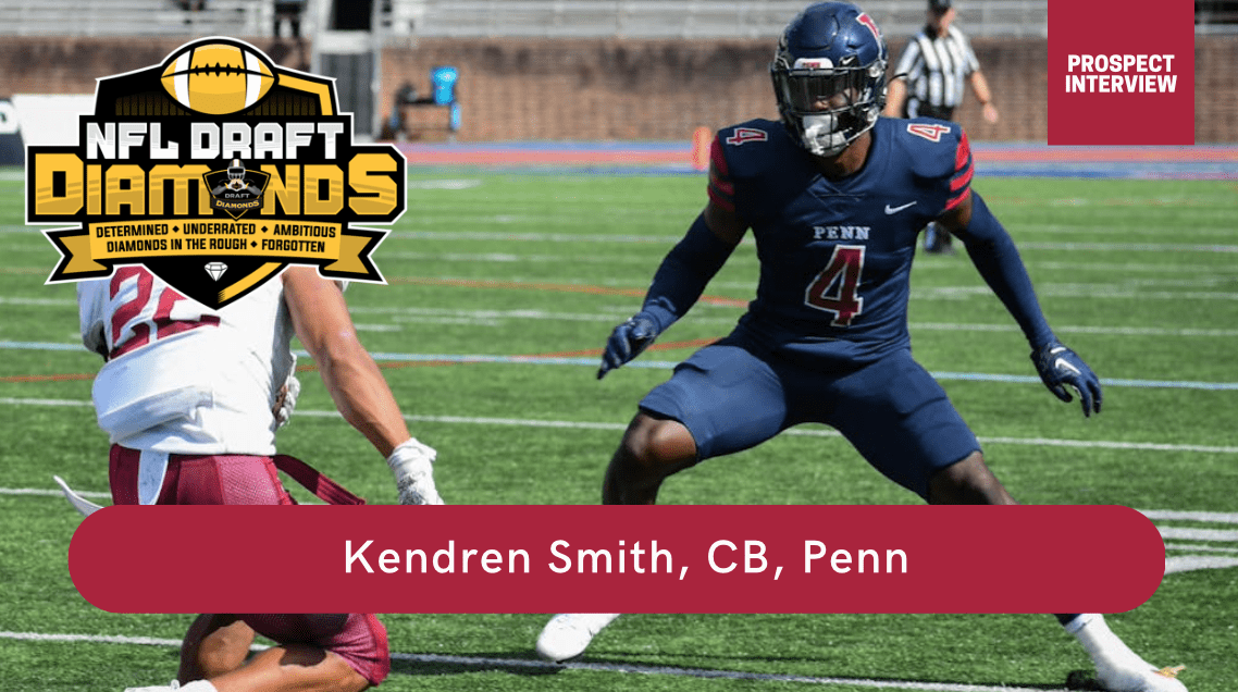 Meet 2024 NFL Draft Prospect Kendren Smith, CB, Penn