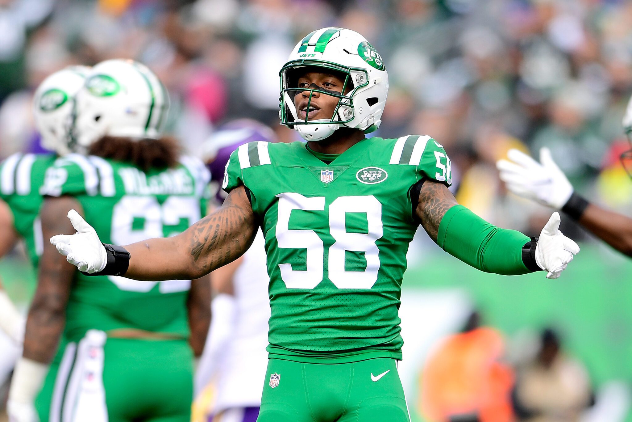 Former New York Jets first-round pick issued an arrest warrant after failing to show to court for domestic violence