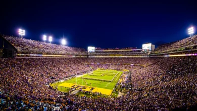 What is the loudest and biggest college football stadium?