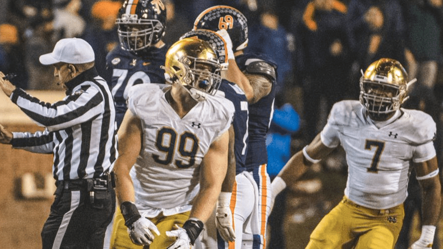 Rylie Mills is a freak of an athlete on Notre Dame's defensive line who's expected to have a great season this fall. Hula Bowl scout Hayden Russell breaks down Mills as an NFL Prospect in his report.