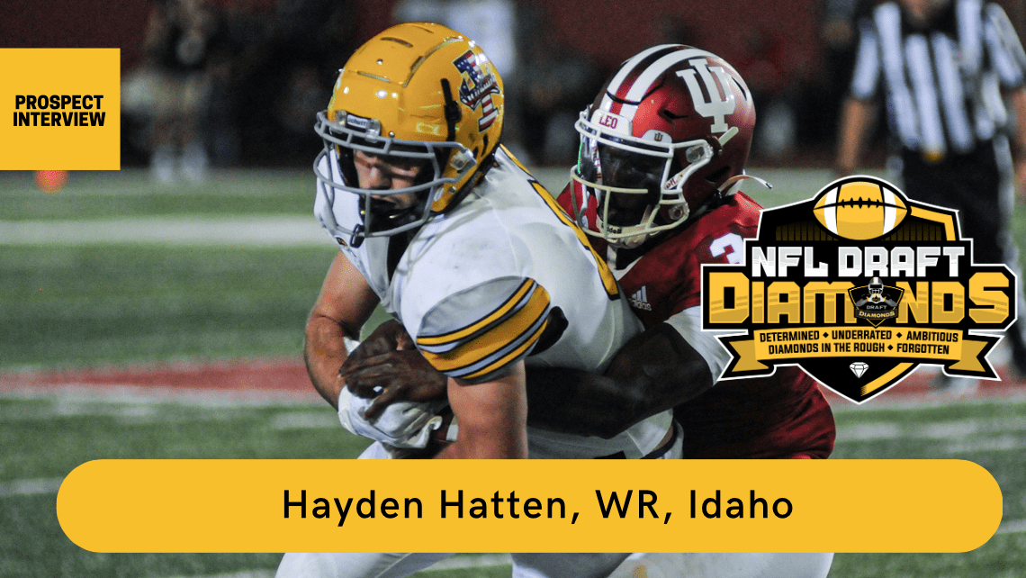Meet 2024 NFL Draft Prospect Hayden Hatten, WR, Idaho
