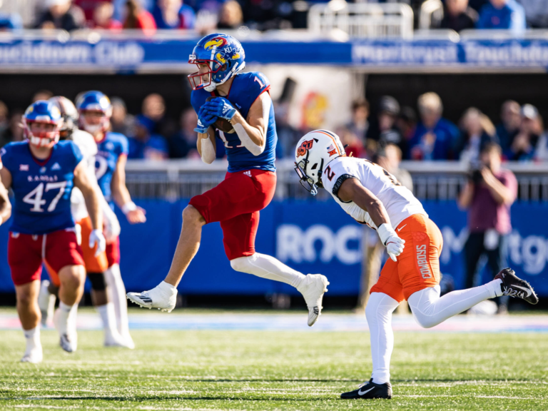 2024 NFL Draft Scouting Report Luke Grimm, WR, Kansas