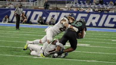 Maxen Hook is a dangerous defender for Toledo who showcases good speed and versatility. Hula Bowl scout Hayden Russell breaks him down as an NFL Prospect in his report.