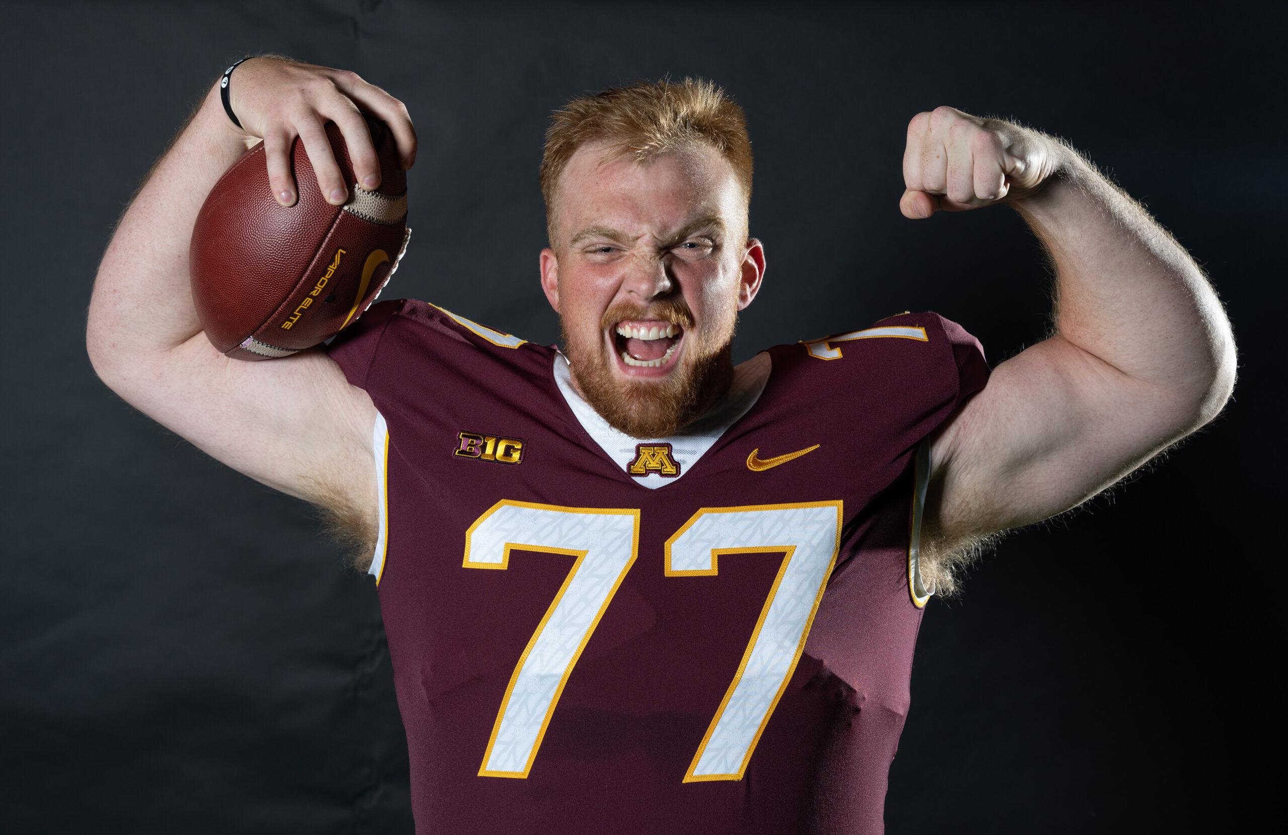 Quinn Carroll the former transfer tackle now at Minnesota is a strong player with a solid resume. Check out this scouting report by Hula Bowl scout Jake Kernen.