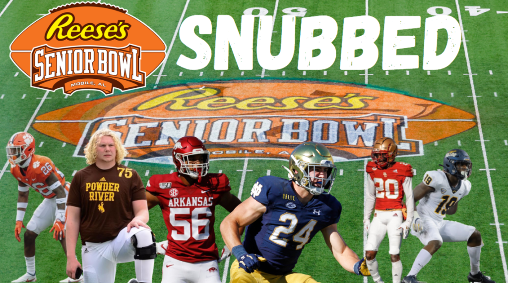 Senior Bowl Watch List Snubs | A list of 38 players overlooked