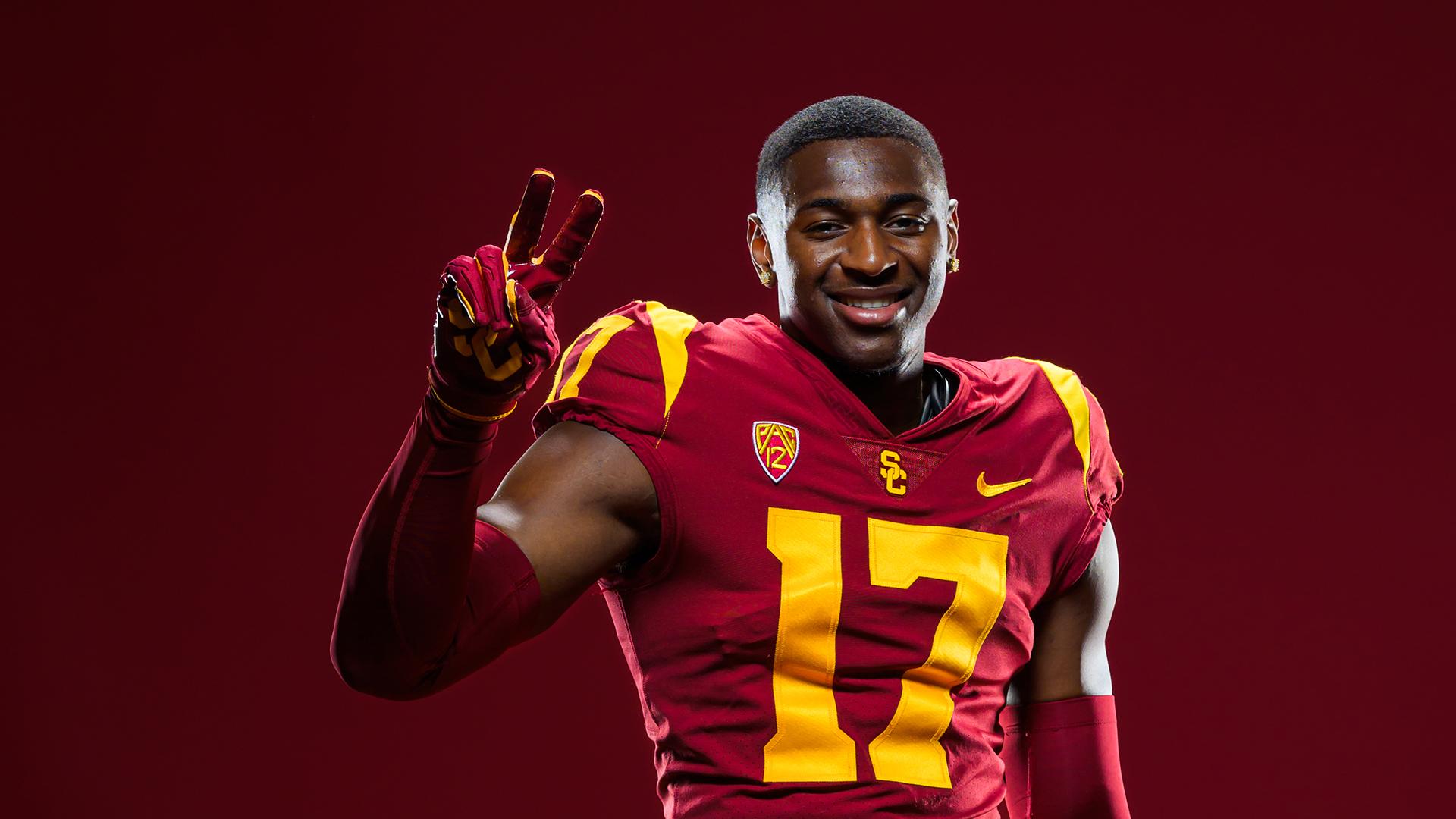 Christian Roland-Wallace is an experienced DB who transferred to USC from Arizona. He possesses above-average lateral quickness and solid change of direction. Hula Bowl scout Ian McNice breaks him down as an NFL Prospect in his report.