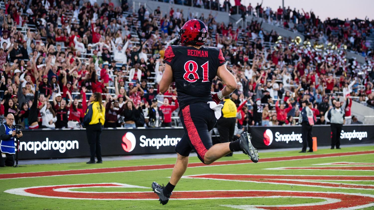 Mark Redman has proven to be a reliable receiving option the the San Diego State offense. Hula Bowl scout Hayden Russell breaks down Redman as an NFL Prospect in his report.