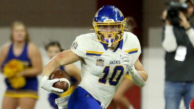 Jaxon Janke the South Dakota State Championship wide receiver is a prospect to keep an eye on in the 2024 NFL Draft.