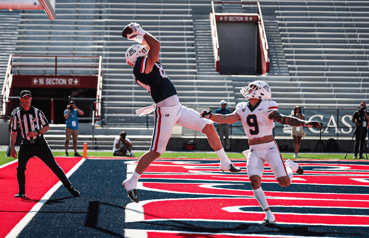Tanner McLachlan is a well-rounded TE and team leader for the Arizona Wildcats. He's a quality blocker with solid hands. Senior Hula Bowl scout Mike Bey breaks down McLachlan as an NFL Prospect in his report.