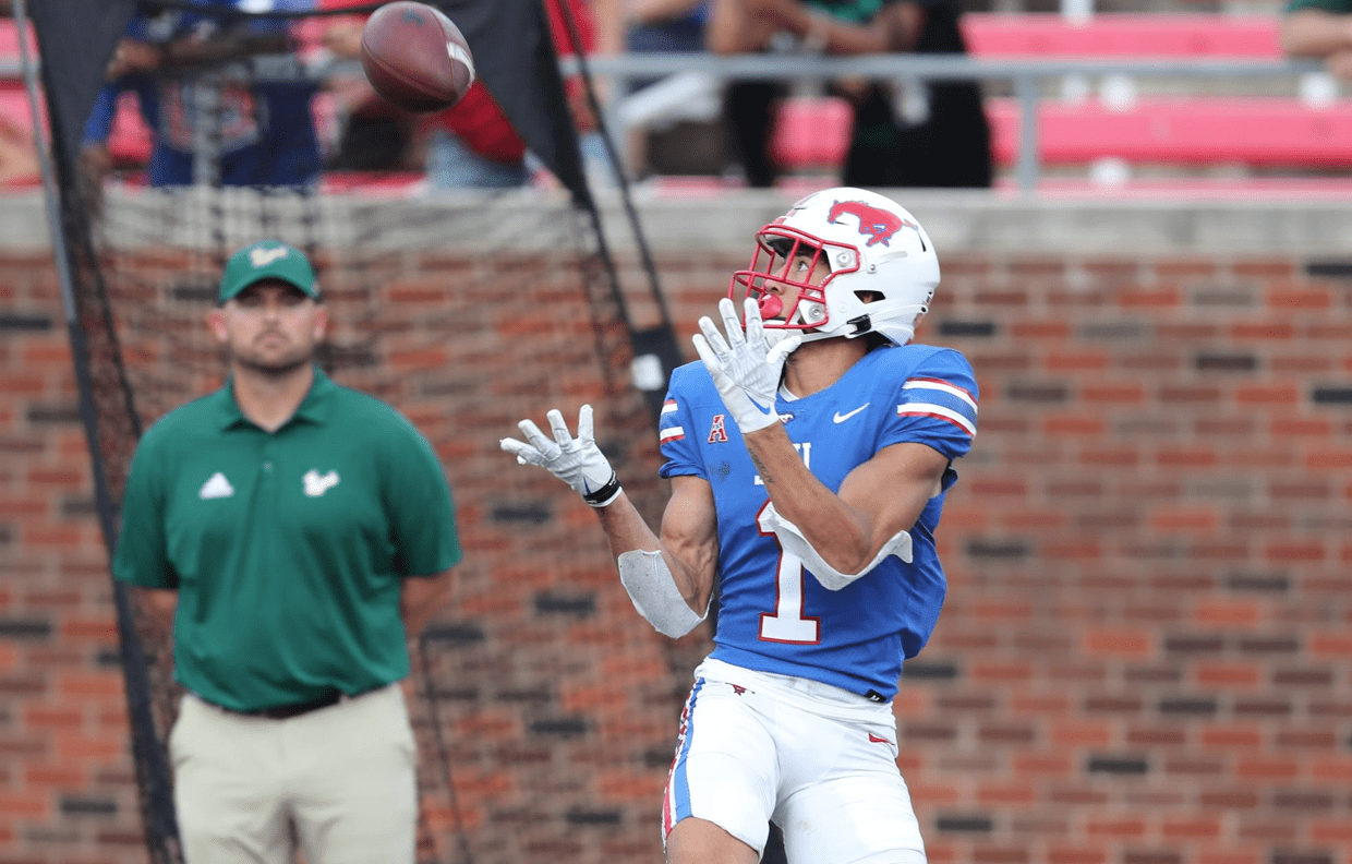 Jordan Kerley is a reliable target in SMU's offense who exhibits solid athleticism and route running ability. Hula Bowl scout Ian McNice breaks down Samac as an NFL Prospect in his report.