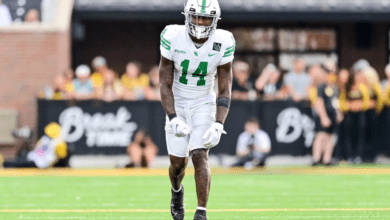 Roderic Burns is a veteran receiver in North Texas's offense who's a dependable route runner. Hula Bowl scout Brinson Bagley breaks down Burns as an NFL Prospect in his report.