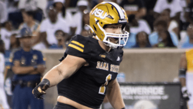 Colton Adams is the star LB for Alabama State who's a great run defender. Hula Bowl scout Scoop Reed breaks down Adams as an NFL Prospect in his report.