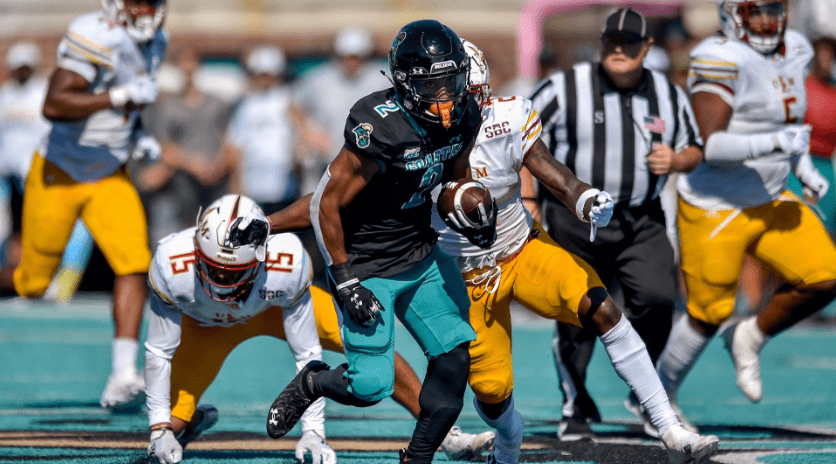 Reese White is a quality well-rounded RB for Coastal Carolina with good vision and patience. Hula Bowl scout Lucas Perez breaks down White as an NFL Prospect in his report.