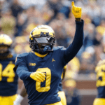 Mike Sainristil is an exceptionally athletic DB in Michigan's defense who's one of the top nickelback prospects this season. Hula Bowl scout Lawrence Sanft breaks him down as an NFL Prospect in his report.