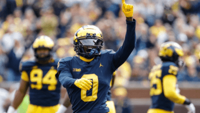 Mike Sainristil is an exceptionally athletic DB in Michigan's defense who's one of the top nickelback prospects this season. Hula Bowl scout Lawrence Sanft breaks him down as an NFL Prospect in his report.