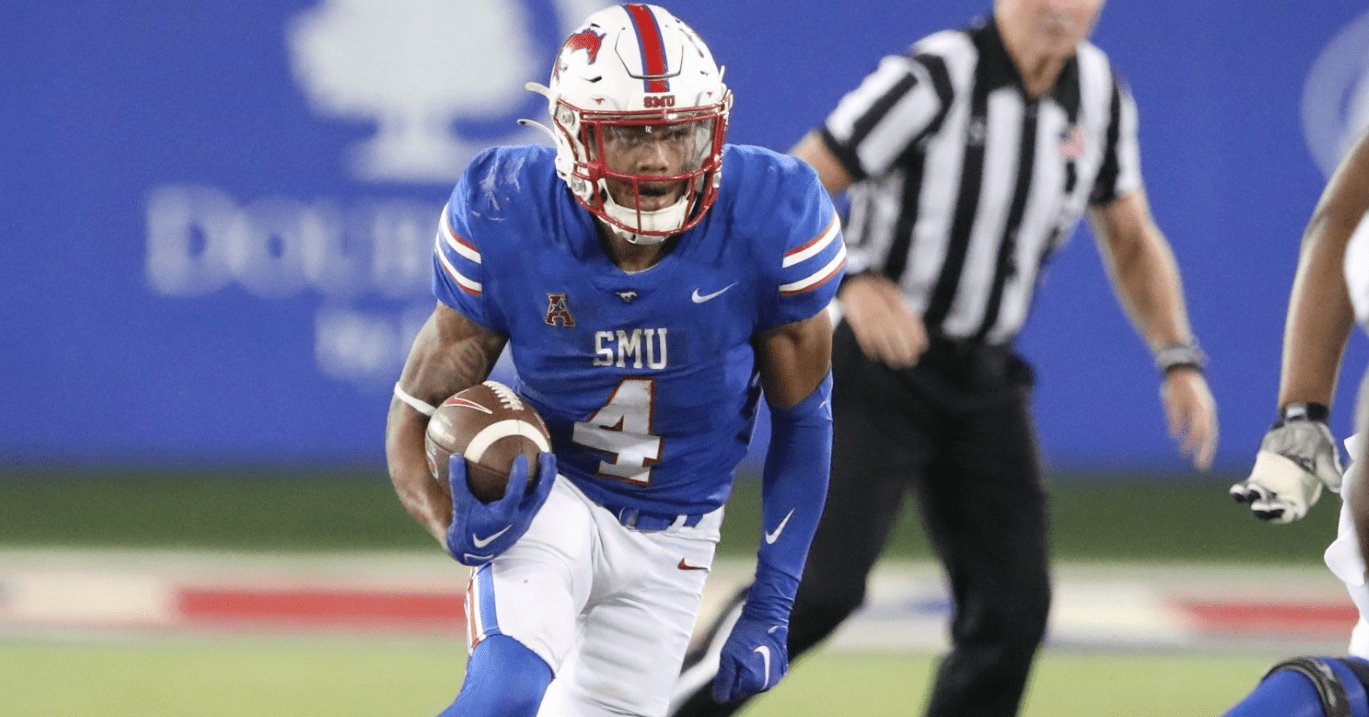 Jaylan Knighton is a relentless physical runner who transferred to SMU from Miami this season. Hula Bowl scout PJ Hardaway breaks down Knighton as an NFL Prospect in his report.