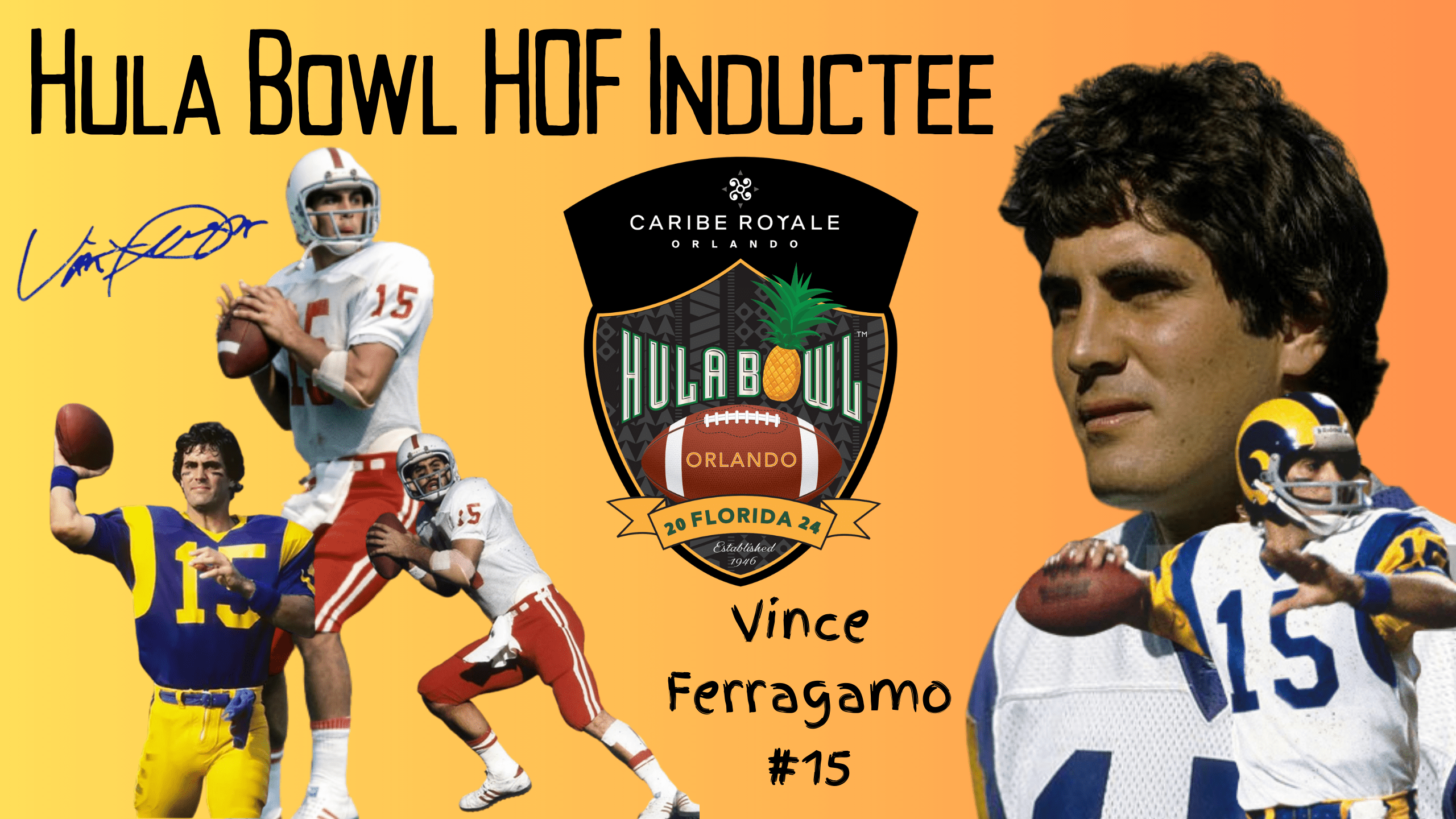 2024 Hula Bowl Hall of Fame Profile: Vince Ferragamo