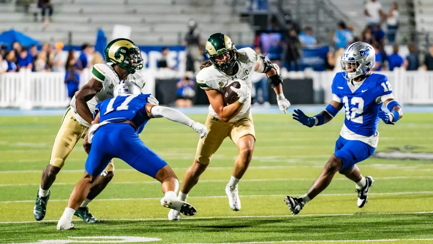 Dallin Holker is a reliable receiving TE for Colorado State who showcases good hands. Hula Bowl scout Chris Spooner breaks down Holker as an NFL Prospect in his report.