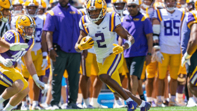 Kyren Lacy is a solid route runner for LSU who displays good change of direction and the ability to separate. Hula Bowl scout Tyler Moore breaks down Lacy as an NFL Prospect in his report.